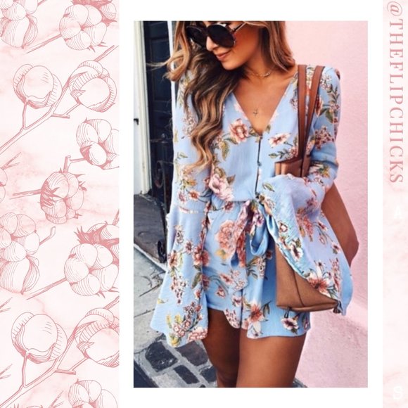 Billabong Dresses & Skirts - ○ Billabong Belle Sleeve Romper ○